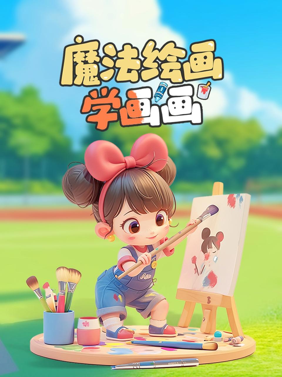 魔法绘画学画